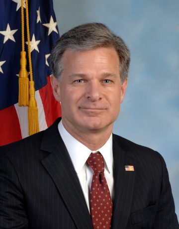 Christopher Wray Director Federal Bureau of Investigation
