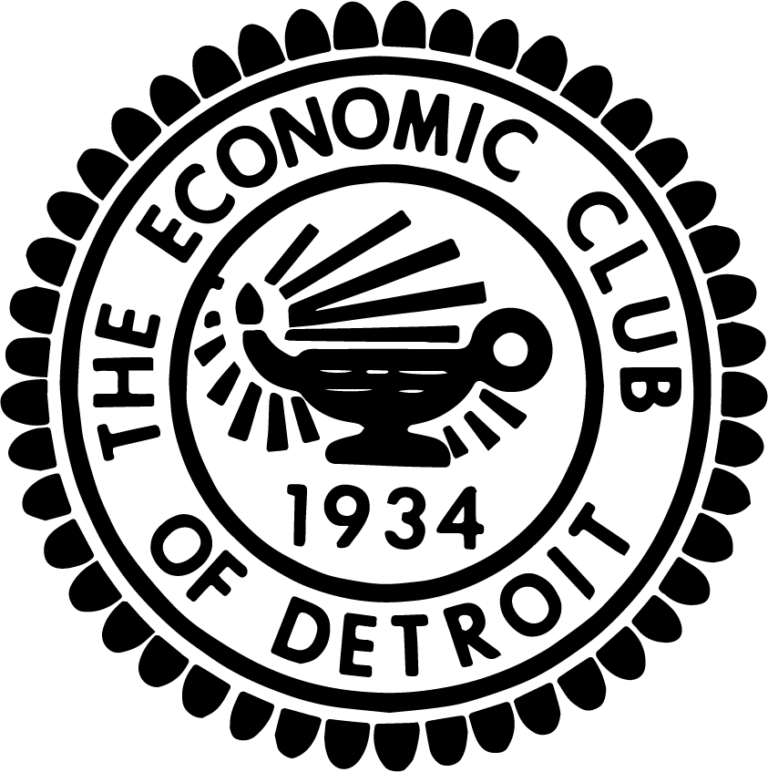 1934 Economic Club of Detroit logo